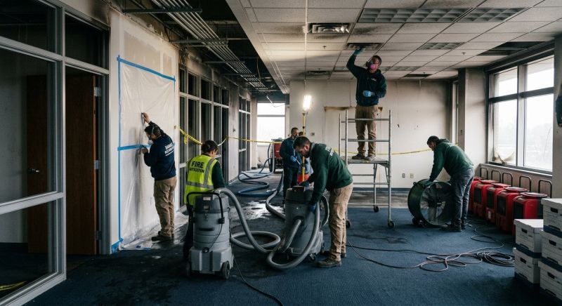 Commercial Fire Mitigation in Santa Rosa, CA