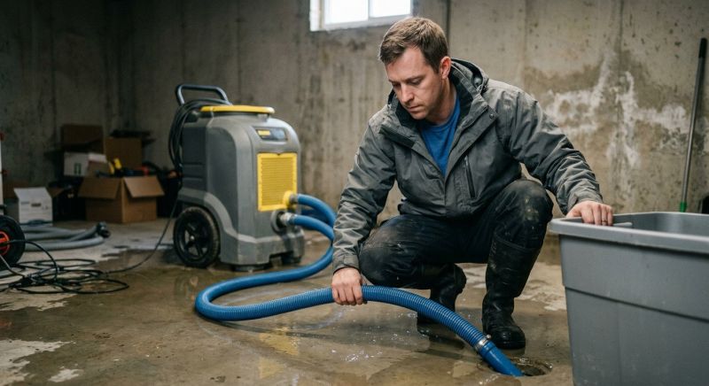 Crawlspace Water Removal in Gilbert, AZ
