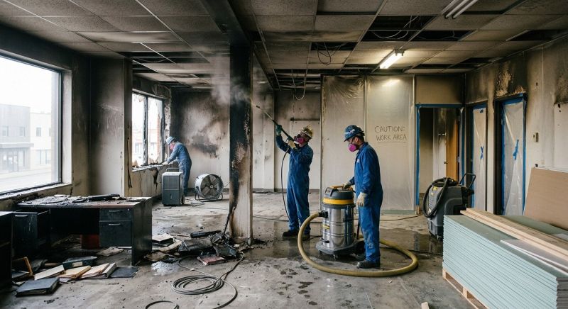 Commercial Fire Damage Repair in Marin County, CA