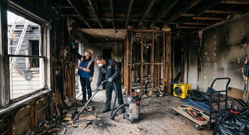 Fire Damage Reconstruction in Santa Rosa, CA