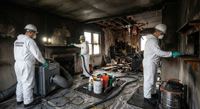 Residential Fire Restoration in Austin, TX