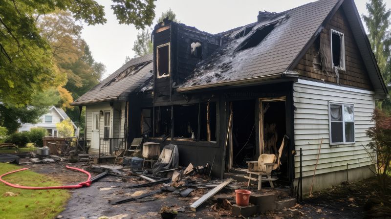 Residential Fire Restoration in Santa Rosa, CA