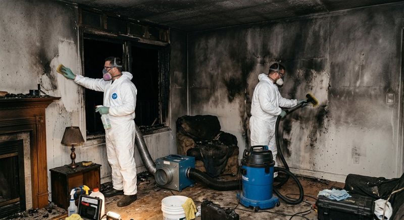 Smoke Damage Removal in Marin County, CA