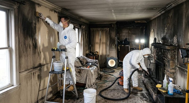 Soot Cleaning in Sonoma County, CA