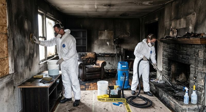 Soot Cleaning in Marin County, CA