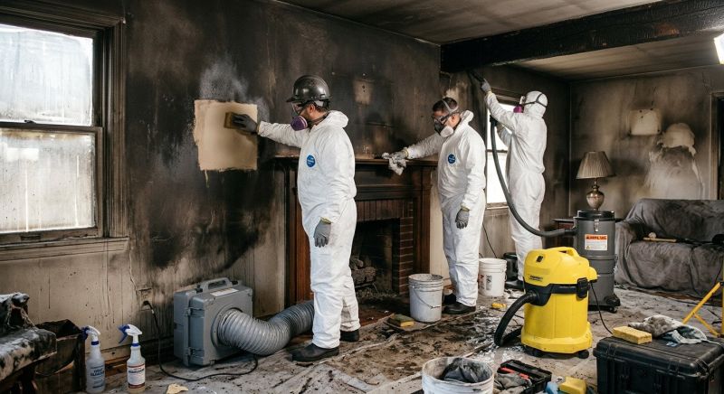 Soot Cleaning in Santa Rosa, CA