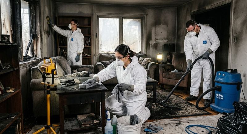 Soot Damage Restoration in Sonoma County, CA